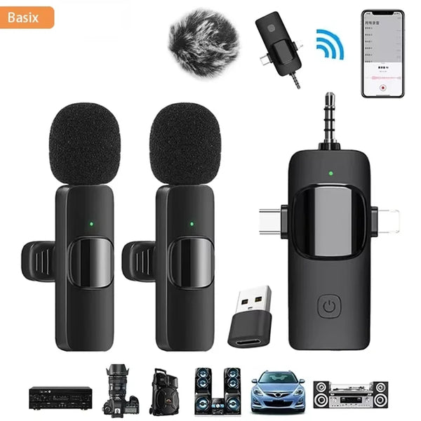 Pocket Wireless Lavalier Mic Pro